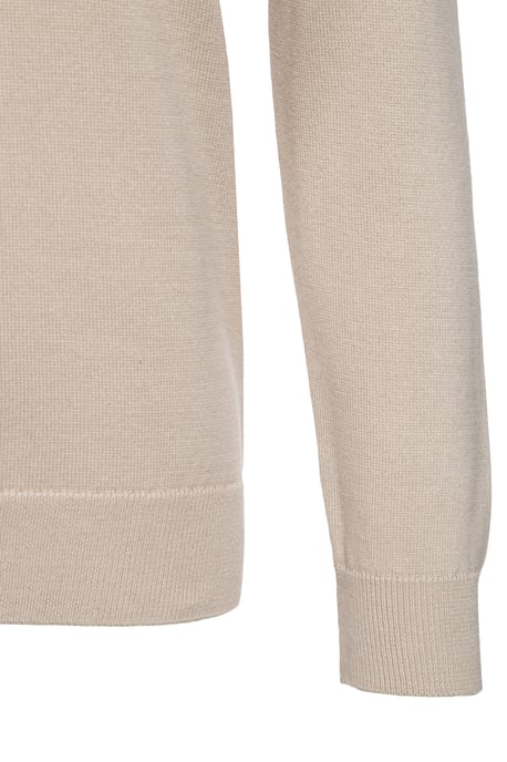 Way of Glory Herren WAY OF GLORY Herren Pullover mit Rundhals-Ausschnitt ecru - Image 4