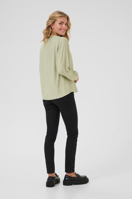 Langarm-Bluse Regular fit Desert Sage CC - Image 2