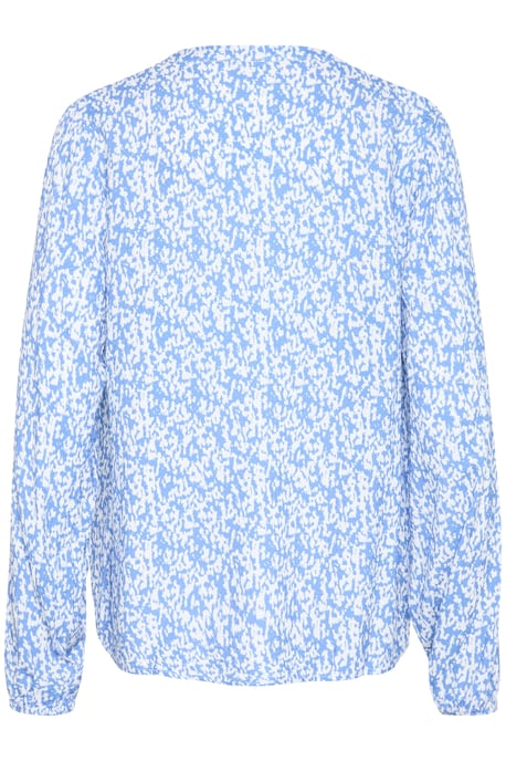 Langarm-Bluse Loose fit Blue/Chalk Graphic Print blue white - Image 5