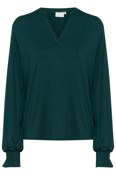 Langarm-Bluse Regular fit Ponderosa Pine dark green - Image 4