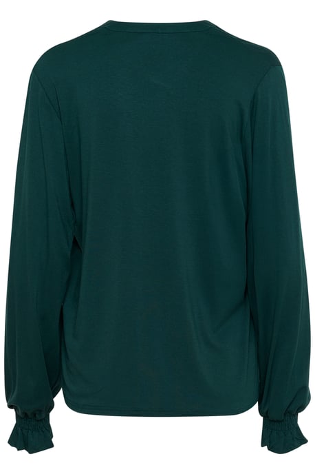 Langarm-Bluse Regular fit Ponderosa Pine dark green - Image 5