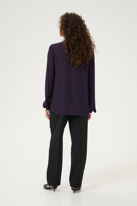 Langarm-Bluse Regular fit Dawn Purple - Image 2