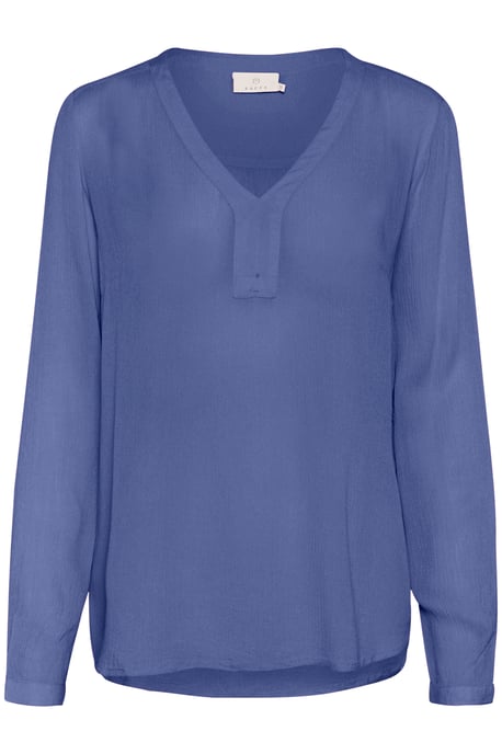 Langarm-Bluse Regular fit Blue Indigo - Image 5