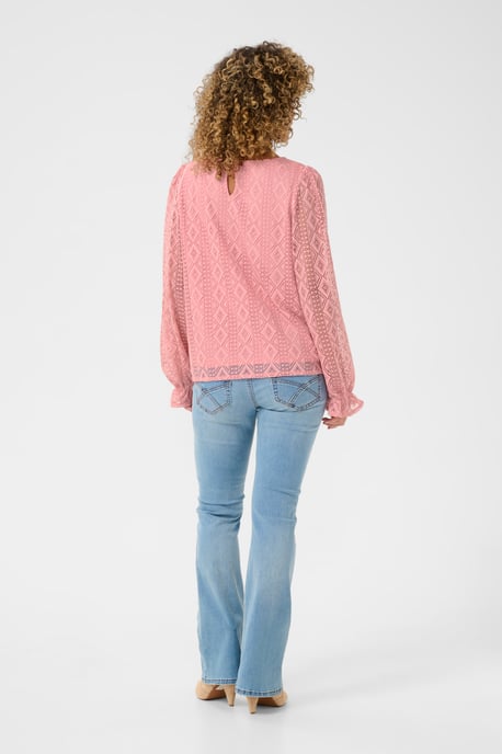 Langarm-Bluse Regular fit Blush rose - Image 2