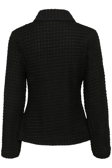 Langarm-Bluse Regular fit Meteorite black - Image 5
