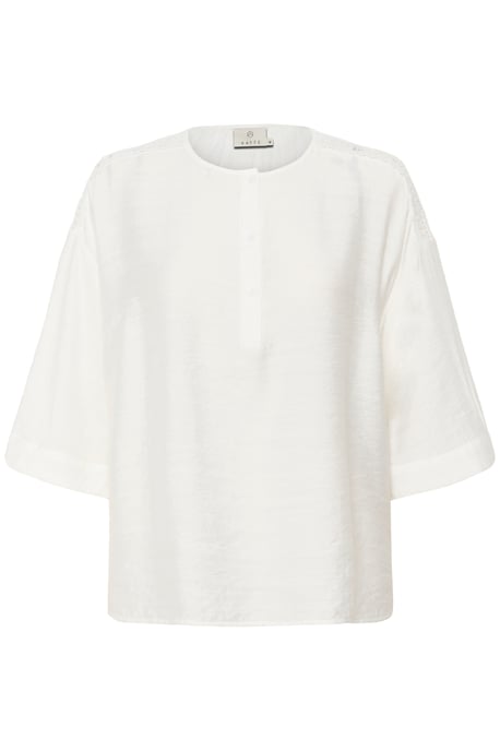 Langarm-Bluse Loose fit Chalk - Image 4