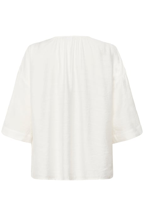 Langarm-Bluse Loose fit Chalk - Image 5