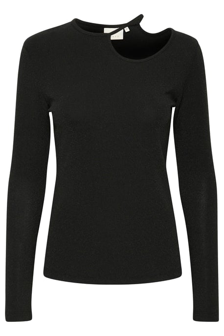 Langarm-Bluse Slim fit Black Deep - Image 4