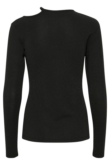 Langarm-Bluse Slim fit Black Deep - Image 5