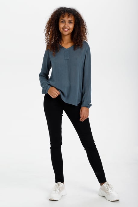 Langarm-Bluse Regular fit Orion Blue - Image 3