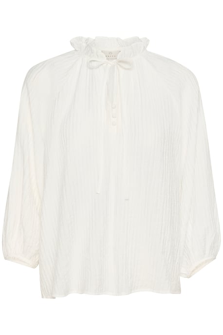 Langarm-Bluse Loose fit Chalk white - Image 4