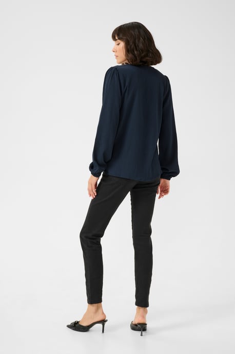 Langarm-Bluse Regular fit Midnight Marine - Image 2