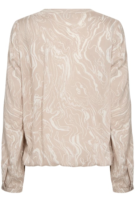 Langarm-Bluse Regular fit Feather Gray,Chalk Print grey white - Image 5