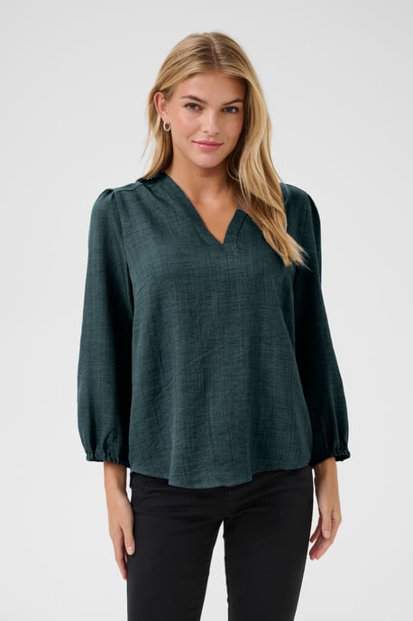 Langarm-Bluse Regular fit Ponderosa Pine CC green - Image 3