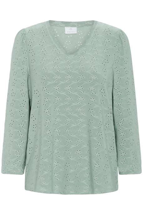 Langarm-Bluse Regular fit Lily Pad CC light green - Image 4