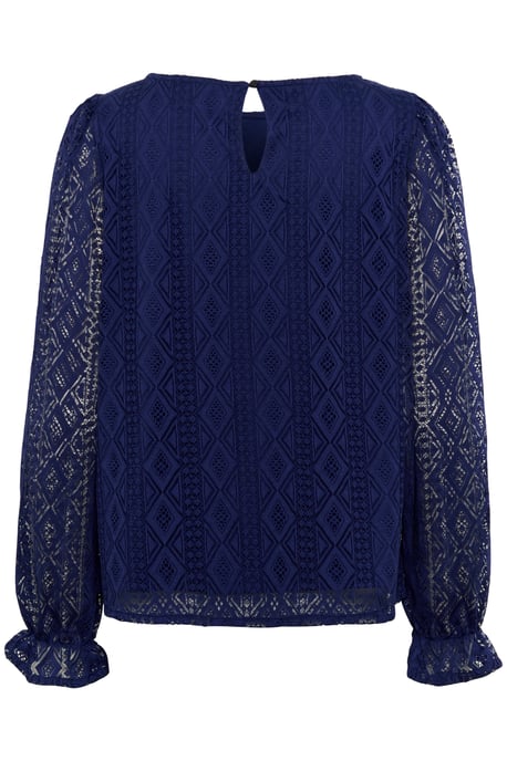Langarm-Bluse Regular fit Ocean Cavern dark blue - Image 5