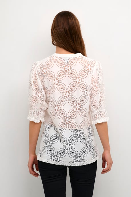 Langarm-Bluse Relaxed fit Spring Gardenia - Image 5