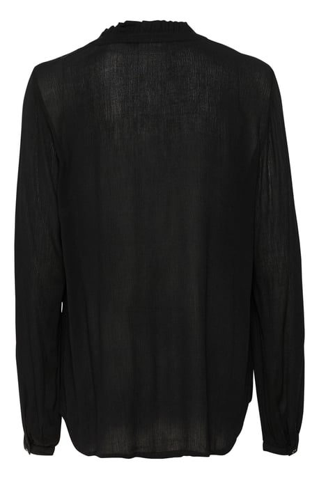 Langarm-Bluse Regular fit Black Deep - Image 5