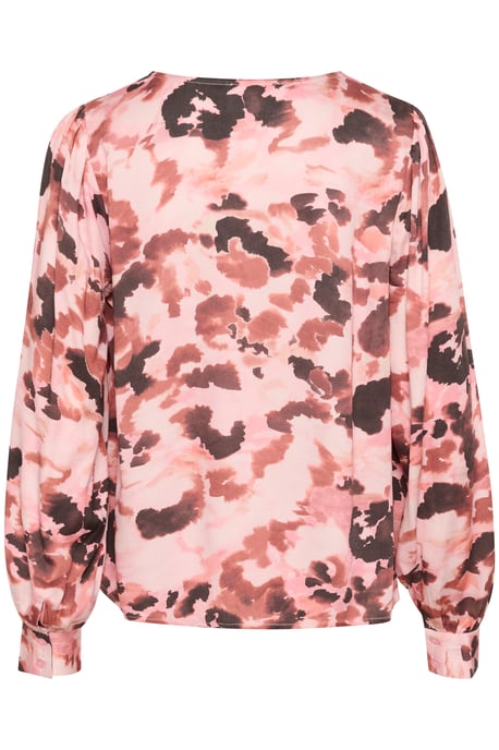 Langarm-Bluse Regular fit Blurred Rose - Image 5