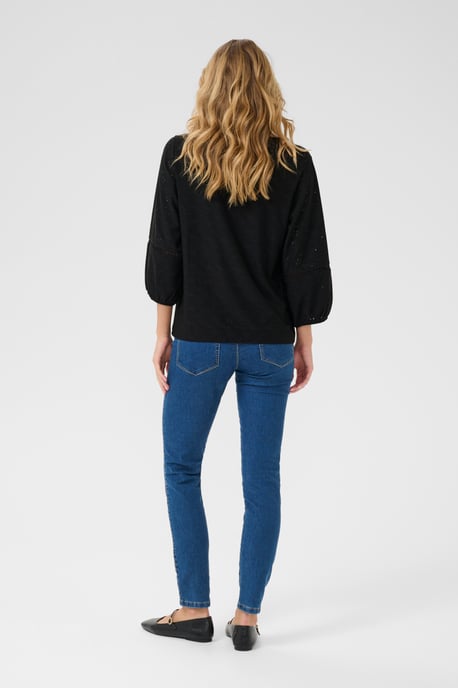 Langarm-Bluse Regular fit Black Deep CC. black - Image 2