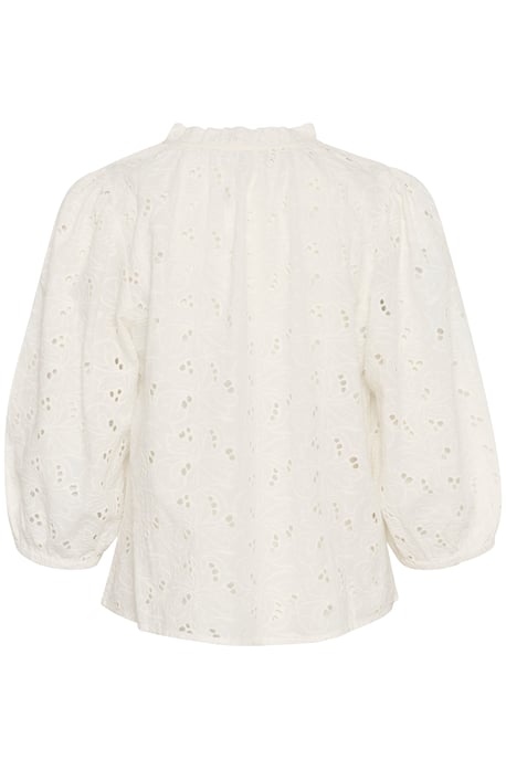 Langarm-Bluse Regular fit Chalk white - Image 5