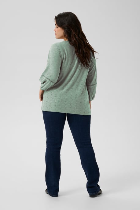 Langarm-Bluse Regular fit Green Bay CC. light green - Image 2