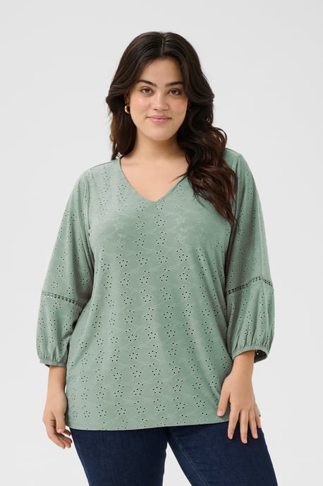 Langarm-Bluse Regular fit Green Bay CC. light green - Image 3