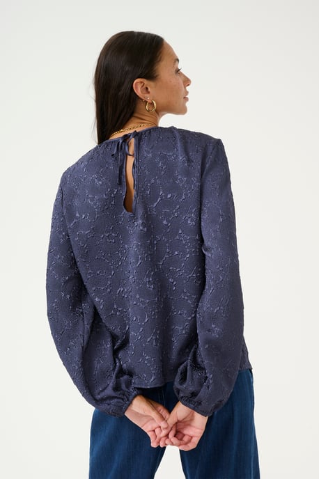 Langarm-Bluse Regular fit Midnight Marine CC - Image 3