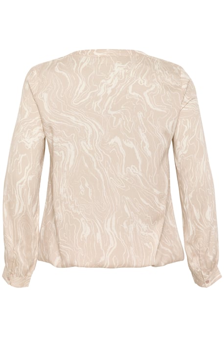 Langarm-Bluse Regular fit Feather Gray,Chalk Print grey white - Image 5
