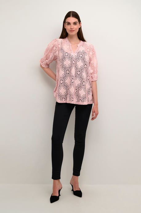 Langarm-Bluse Relaxed fit Pale Mauve rose - Image 3