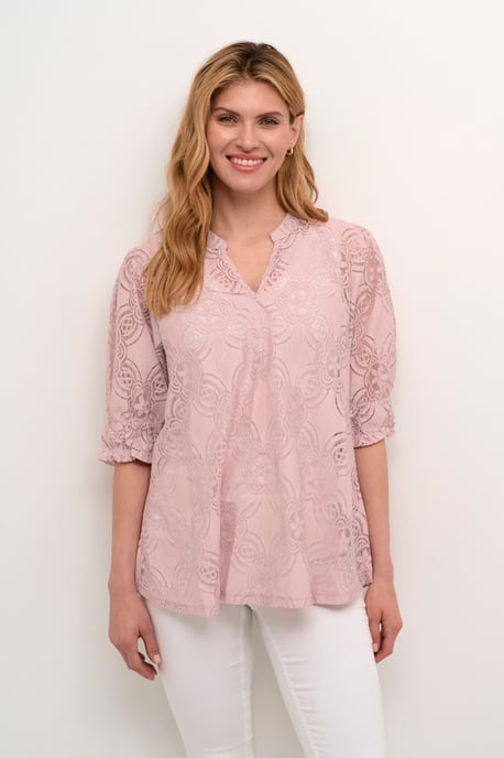 Langarm-Bluse Relaxed fit Pale Mauve rose - Image 5
