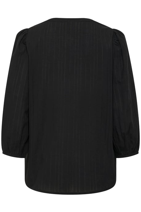 Langarm-Bluse Regular fit Black Deep - Image 5