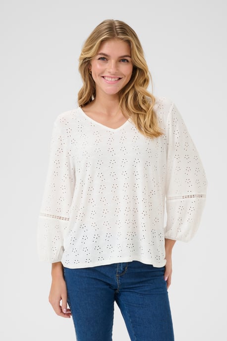 Langarm-Bluse Regular fit Chalk CC. - Image 3