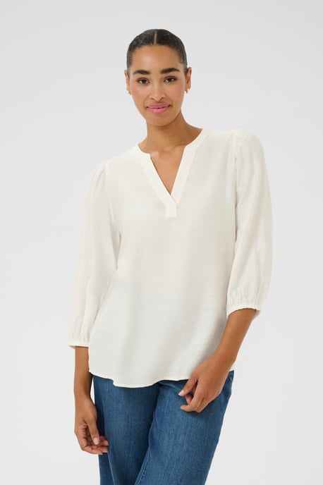 Langarm-Bluse Regular fit Chalk CC. - Image 3