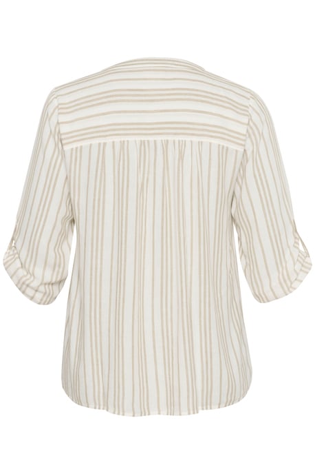 Langarm-Bluse Regular fit Chalk / Chinchilla Stripe - Image 5