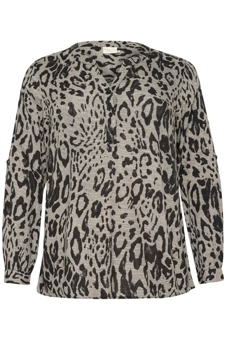 Langarm-Bluse Regular fit Moonstruck / Black Animal animal - Image 4
