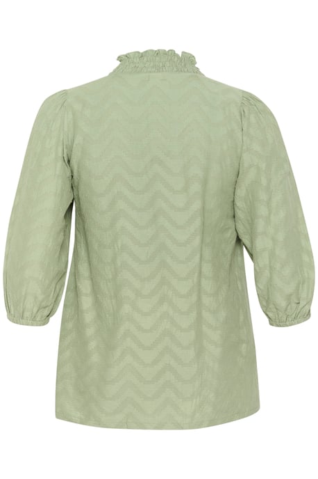 Langarm-Bluse Regular fit Oil Green - Image 5