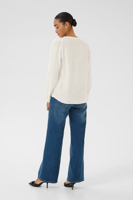 Langarm-Bluse Regular fit Chalk CC. white - Image 2