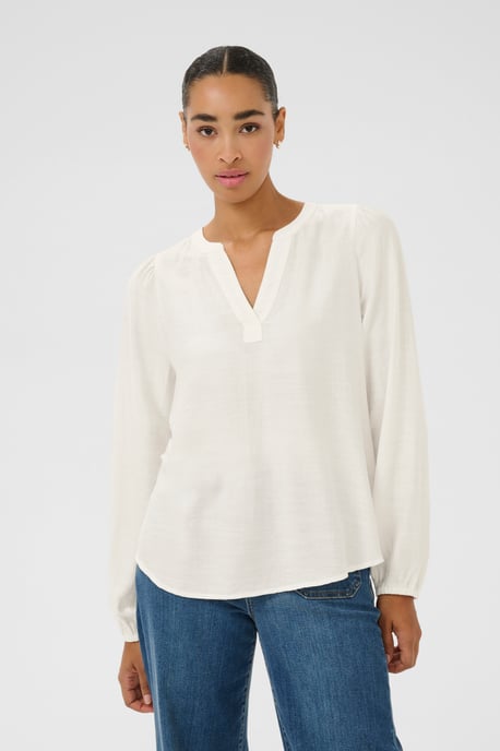 Langarm-Bluse Regular fit Chalk CC. white - Image 3