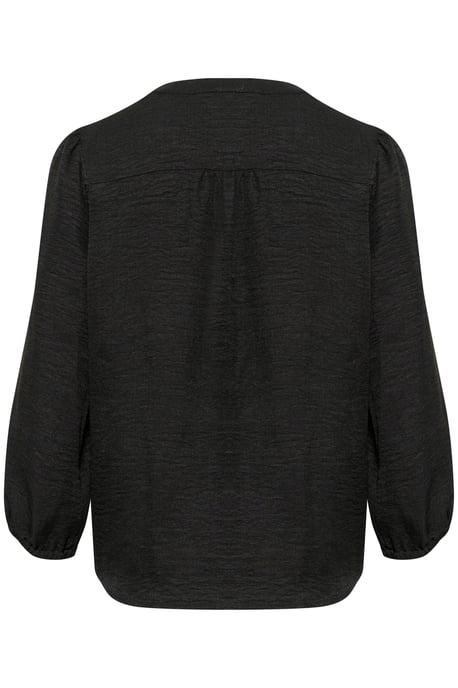 Langarm-Bluse Regular fit Black  - Image 5