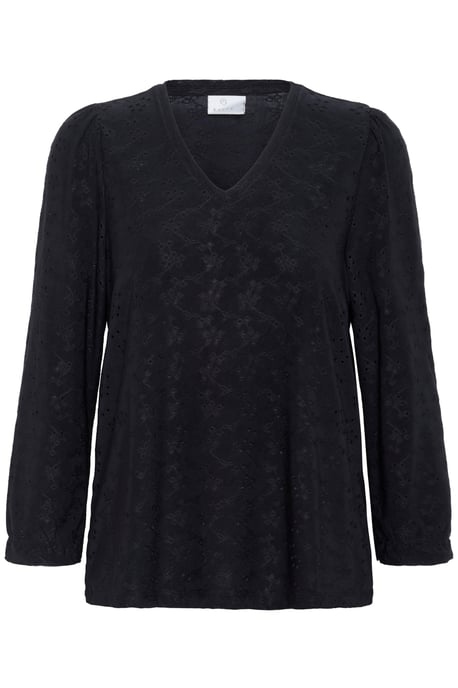 Langarm-Bluse Regular fit Black Deep CC. black - Image 4