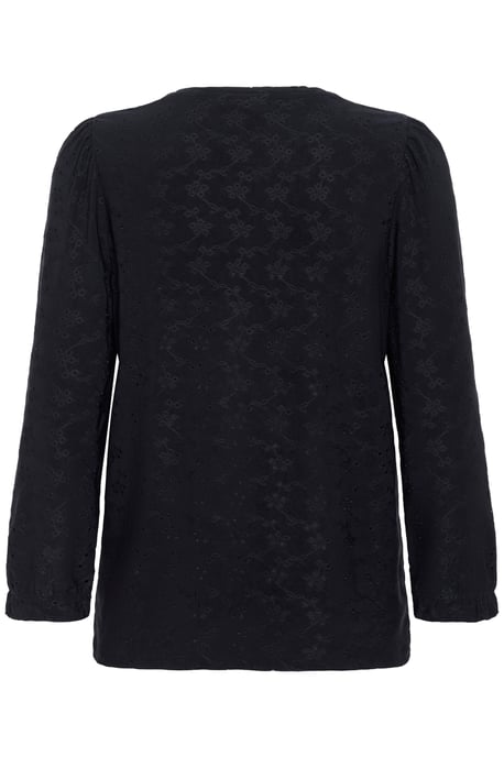 Langarm-Bluse Regular fit Black Deep CC. black - Image 5