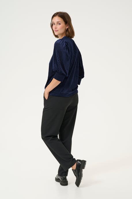 Langarm-Bluse Loose fit Midnight Marine  - Image 2