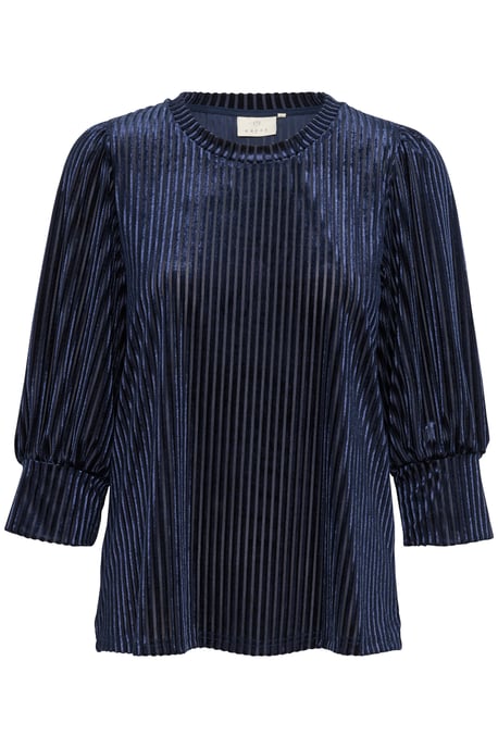 Langarm-Bluse Loose fit Midnight Marine  - Image 4