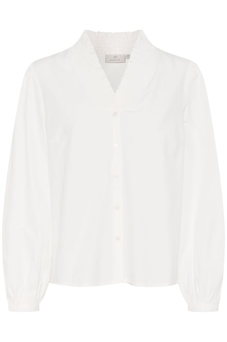 Langarm-Bluse Regular fit Chalk white - Image 5