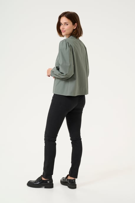 Langarm-Bluse Regular fit Balsam Green - Image 2