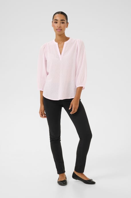 Langarm-Bluse Regular fit Lilac Snow - Image 1