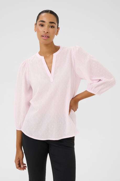 Langarm-Bluse Regular fit Lilac Snow - Image 3
