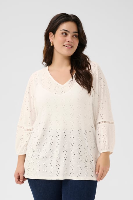 Langarm-Bluse Regular fit Chalk CC. - Image 3