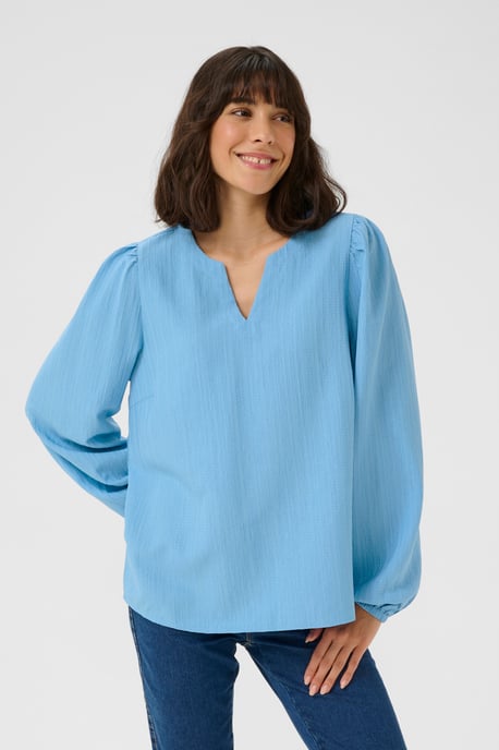 Langarm-Bluse Regular fit Forever Blue CC light blue - Image 3
